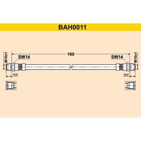 Comprar Latiguillo de freno de Barum BAH0011 a bajo precio de 7,33 €