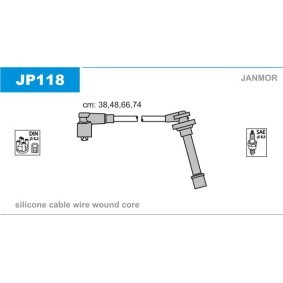 Zündleitungssatz JP118 von JANMOR günstig für 49,32 € online kaufen