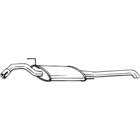 VOLKSWAGEN Endschalldämpfer von BOSAL
