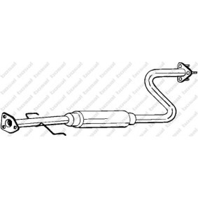 Mittelschalldämpfer 280-045 von BOSAL günstig für 90,04 € online kaufen