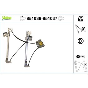 Fensterheber 851036 von VALEO günstig für 87,07 € online kaufen