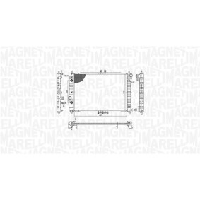 Achetez des Condenseur, climatisation MAGNETI MARELLI 350203655000 à prix pour 265,79 €