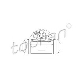Compre Cilindro do travão da roda da TOPRAN 300 568 a um preço baixo por 4,84 €