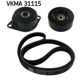 Comprar Juego de correas trapeciales poli V de SKF VKMA 31115 a bajo precio de 86,94 €
