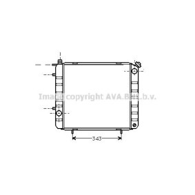 Comprar Radiador, refrigeración del motor de AVA COOLING SYSTEMS SI2017 a bajo precio de 1034,69 €