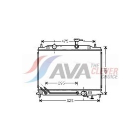 Achetez des Radiateur du moteur AVA COOLING SYSTEMS DU2023 à prix pour 1054,38 €