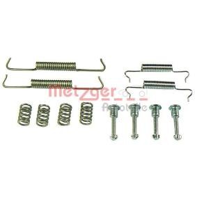 Compre Kit de acessórios, maxilas de travão de estacionamento da METZGER 105-0877 a um preço baixo por 7,06 €
