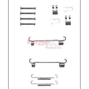 Comprar Juego de accesorios, zapatas de freno de estacionamiento de METZGER 105-0851 a bajo precio de 7,18 €
