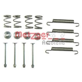 Comprar Juego de accesorios, zapatas de freno de estacionamiento de METZGER 105-0711 a bajo precio de 6,72 €