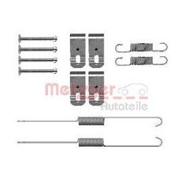 Comprar Juego de accesorios, zapatas de freno de METZGER 105-0888 a bajo precio de 11,53 €
