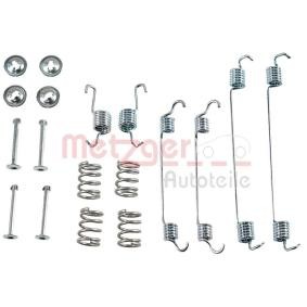 Comprar Juego de accesorios, zapatas de freno de METZGER 105-0784 a bajo precio de 15,01 €