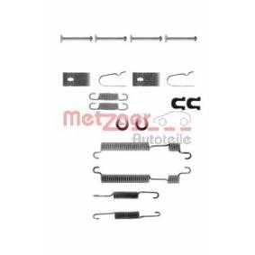 Compre Kit de acessórios, maxilas do travão de METZGER online para CRX I (AF, AS) a preços moderados