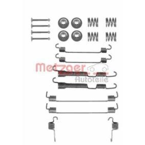 Comprar Juego de accesorios, zapatas de freno de METZGER 105-0786 a bajo precio de 19,71 €