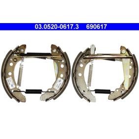 Bremsensatz, Trommelbremse 03.0520-0617.3 von ATE günstig für 75,23 € online kaufen