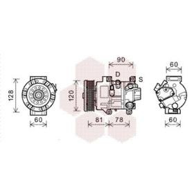 Acquista Compressore aria condizionata da VAN WEZEL 5300K581 a buon mercato per soli 633,86 €