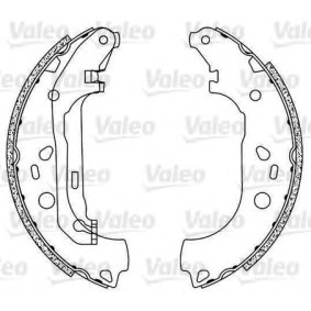 Bremsensatz, Trommelbremse 554829 von VALEO günstig für 150,51 € online kaufen