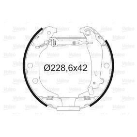 Bremsensatz, Trommelbremse 554640 von VALEO günstig für 181,08 € online kaufen