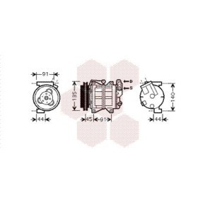 Acquista Compressore aria condizionata da VAN WEZEL 1300K314 a buon mercato per soli 474,97 €