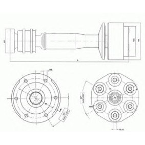 Acquista Albero trasmissione da SPIDAN online per Transporter IV Bus (70B, 70C, 7DB, 7DK, 70J, 70K, 7DC, 7DJ) a prezzi moderati