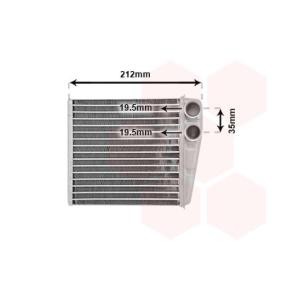 Acquista Scambiatore calore per riscaldamento abitacolo da VAN WEZEL 13006256 a buon mercato per soli 52,28 €