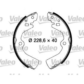 Bremsensatz, Trommelbremse 553689 von VALEO günstig für 89,61 € online kaufen