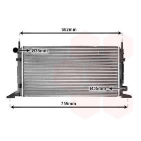 Achetez des Radiateur de chez VAN WEZEL en ligne pour Escort Mk4 3/5 portes (GAF, AWF, ABFT) à prix modérés