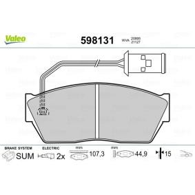 Bremsbeläge 598131 von VALEO günstig für 30,71 € online kaufen