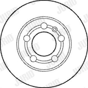 Bremsscheibe 562173J von JURID günstig für 53,97 € online kaufen