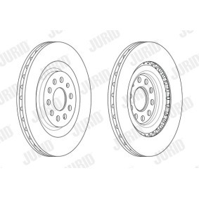 Bremsscheibe 562591JC von JURID günstig für 77,17 € online kaufen