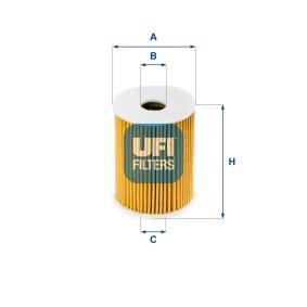Achetez des Filtre à huile UFI 25.091.00 à prix pour 13,28 €