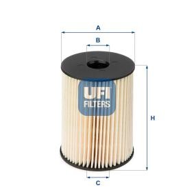 Compre Filtro de combustível da UFI 26.054.00 a um preço baixo por 11,89 €