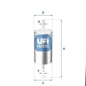 Achetez des Filtre à carburant UFI 31.842.00 à prix pour 12,44 €