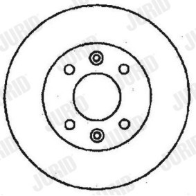 Bremsscheibe 561253J von JURID günstig für 39,59 € online kaufen