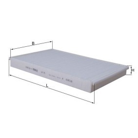 Innenraumfilter LA 75 von KNECHT günstig für 17,26 € online kaufen