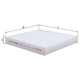 Innenraumfilter LA 82 von KNECHT günstig für 21,66 € online kaufen