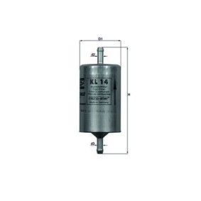 Compre Filtro de combustível da KNECHT KL 14 a um preço baixo por 14,17 €