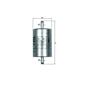 Kraftstofffilter KL 86 von KNECHT günstig für 14,63 € online kaufen