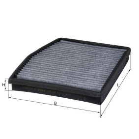 Innenraumfilter LAK 124 von KNECHT günstig für 24,31 € online kaufen