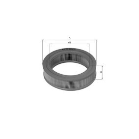 Luftfilter LX 144 von KNECHT günstig für 12,62 € online kaufen