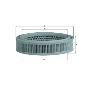 Luftfilter von KNECHT LX 166