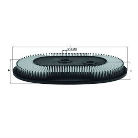 Luftfilter LX 846 von KNECHT günstig für 15,74 € online kaufen