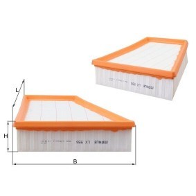 Luftfilter LX 998 von KNECHT günstig für 17,90 € online kaufen