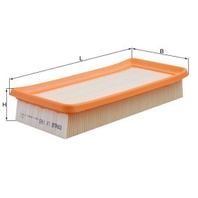 Luftfilter LX 1465 von KNECHT günstig für 12,37 € online kaufen