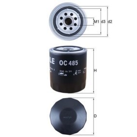 Ölfilter OC 485 von KNECHT günstig für 16,01 € online kaufen