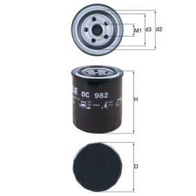 Ölfilter OC 982 von KNECHT günstig für 11,60 € online kaufen