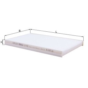 Innenraumfilter LA 422 von KNECHT günstig für 19,50 € online kaufen