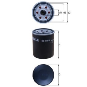 Ölfilter OC 217/6 von KNECHT günstig für 9,49 € online kaufen