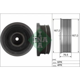 Acquista Rullo tenditore cinghia Poly-V da INA 531 0775 10 a buon mercato per soli 75,69 €