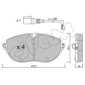 Geberzylinder, Kupplung 505-052 von CIFAM günstig für 80,48 € online kaufen