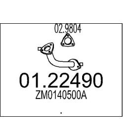 Vorschalldämpfer von MTS 01.22490